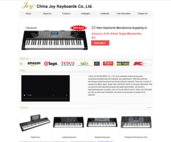 Chinakeyboards.com(China Joy Keyboards Co) Screenshot