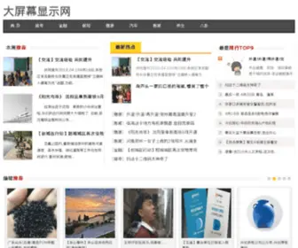 Chinaldp.org.cn(大屏幕显示网) Screenshot