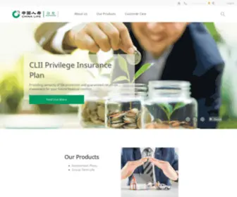 Chinalife.co.id(China Life Insurance Indonesia) Screenshot