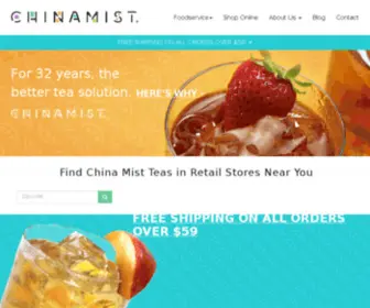 Chinamistteaco.com(China Mist) Screenshot