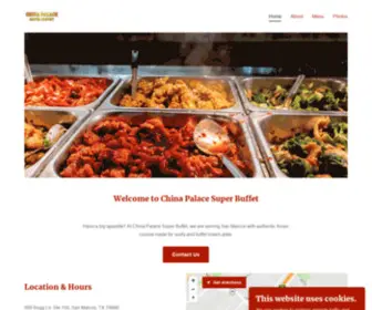 Chinapalacesuperbuffet.com(China Palace Super Buffet) Screenshot