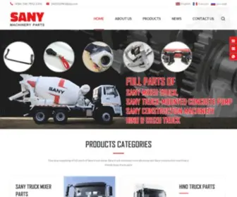 Chinapartsupplier.com(China Truck Mixer Parts) Screenshot