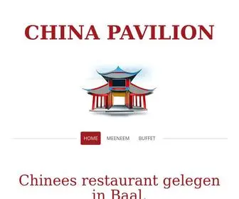 Chinapavilion.be(Chinees restaurant gelegen in Baal) Screenshot