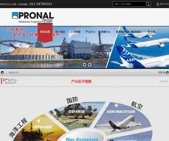 Chinapronal.com(法国PRONAL) Screenshot