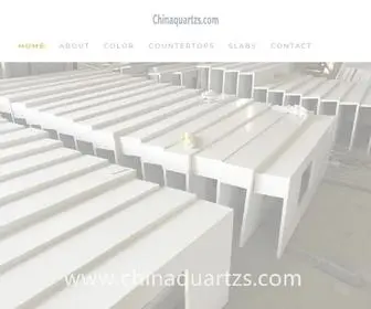 Chinaquartzs.com(White quartz stone) Screenshot