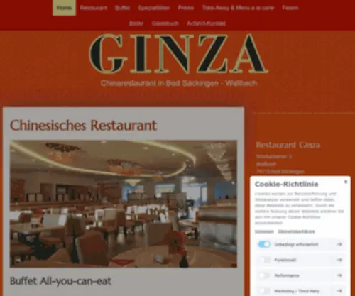 Chinarestaurant-Badsaeckingen.de(Modernes Chinarestaurant in Bad Säckingen) Screenshot