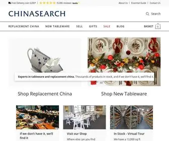 Chinasearch.co.uk(Replacement China) Screenshot