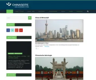 Chinaseite.de(China Seite) Screenshot