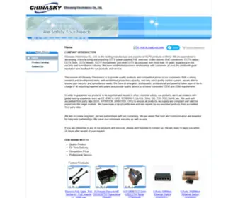 Chinaskyelectronics.com(Chinasky Electronics) Screenshot