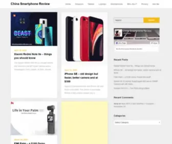 Chinasmartphonereview.com(China Smartphone Review) Screenshot