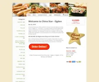 Chinastarut.com(Order Chinese online from China Star) Screenshot