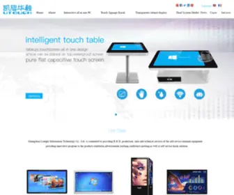 Chinatouch.net(Guangzhou Leangle Information Technology Co) Screenshot