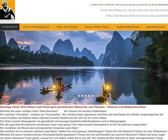 Chinatouren.net(China Reisen und China Rundreisen individuell) Screenshot