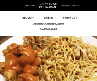 ChinatownCDa.com(Chinatown Restaurant) Screenshot