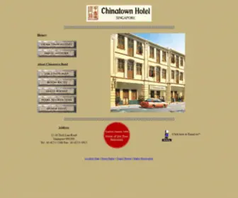 Chinatownhotel.com(Homepage with slideshow) Screenshot