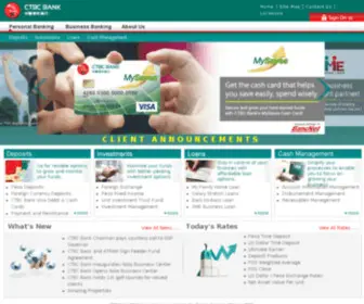 Chinatrust.com.ph(Chinatrust (Philippines) Commercial Bank Corporation) Screenshot