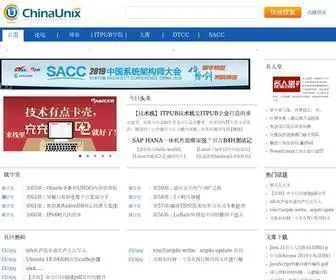 Chinaunix.net(Unix技术网) Screenshot