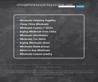 Chinawholesalejerseysonline.com(Collegiate Licensing Company) Screenshot