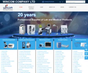 Chinawincom.com(Home-WINCOM COMPANY LTD) Screenshot