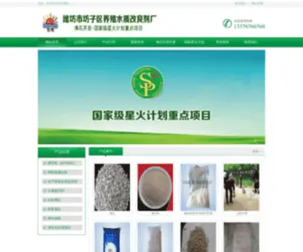 Chinazeolite.cn(潍坊市坊子区养殖水质改良剂厂(潍坊沸石生物技术开发中心)) Screenshot