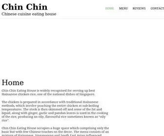 Chinchineatinghouse.com(Chin Chin Eating House) Screenshot