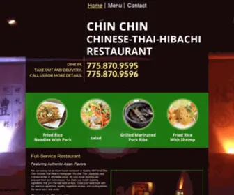 Chinchinnv.com(Asian Fusion Restaurant) Screenshot