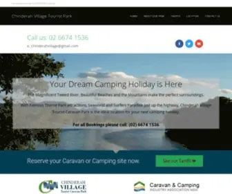 Chinderahvillage.com(Chinderah Village Tourist Park) Screenshot
