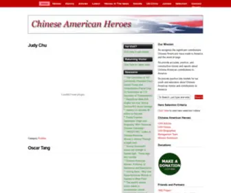 Chineseamericanheroes.org(Chinese American Heroes) Screenshot