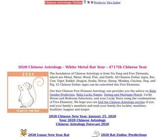 Chineseastrologyonline.com(2025 Green Wood Snake) Screenshot