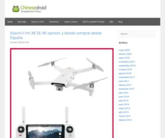 Chinesedroid.com(Toda la actualidad sobre smartphones chinos) Screenshot