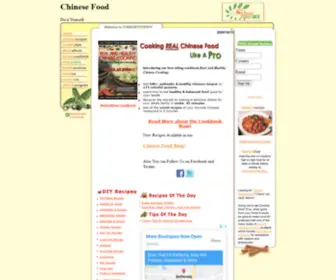 Chinesefooddiy.com(Chinese Food Recipes) Screenshot