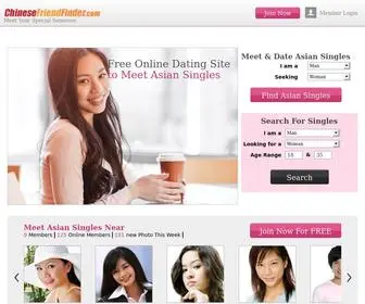 Chinesefriendfinders.com(Chinese FriendFinder) Screenshot