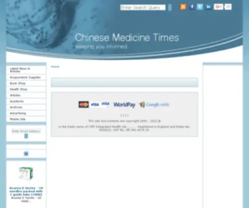 Chinesemedicinetimes.com(Acupuncture) Screenshot