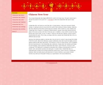 Chinesenewyears.info(The Chinese New Year) Screenshot