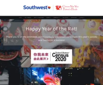 Chineseparade.com(Chinese New Year Parade) Screenshot