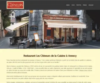 Chineursdelacuisine.com(Lac château) Screenshot