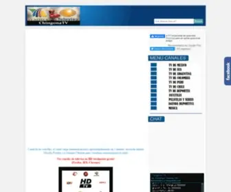 Chingonatv.com(Es el portal más completo de Televisa en vivo) Screenshot