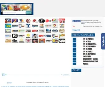 Chingonatv.org(TV ONLINE GRATIS) Screenshot