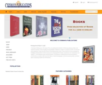 Chinmayapublications.com(Chinmaya Publications) Screenshot
