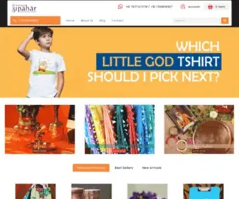 Chinmayaupahar.in(An Online Gift shop selling a range which) Screenshot
