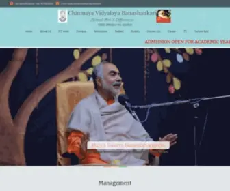 Chinmayavidyalayabsk.in(Chinmaya Vidyalaya) Screenshot