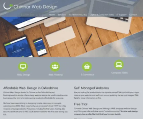 Chinnorwebdesign.co.uk(Chinnor Web Design) Screenshot
