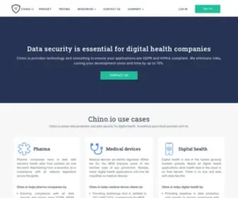 Chino.io(Digital health compliance) Screenshot