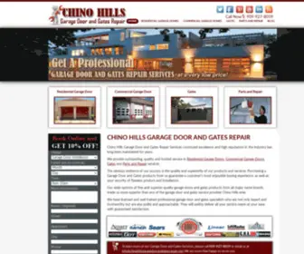 Chinohillsgaragedoorandgatesrepair.com(Garage Door Repair Chino Hills) Screenshot