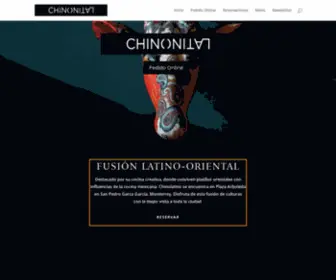 Chinolatino.com.mx(ChinoLatino Restaurante) Screenshot