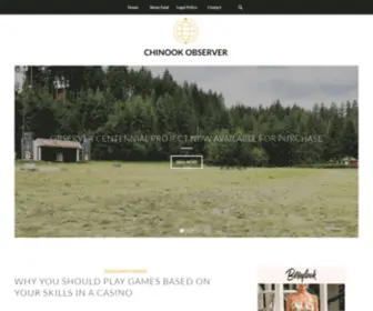 Chinookobserver.info Screenshot