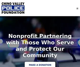 Chinovalleypolicefoundation.org(Chino Valley Police Foundation) Screenshot