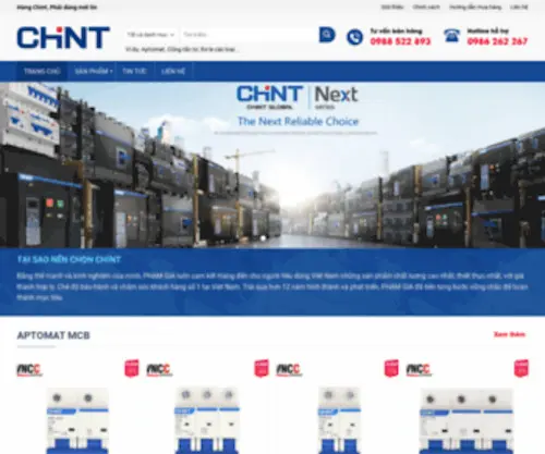 Chint.com.vn(VNCC Group) Screenshot