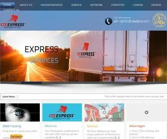 Chintamaniindia.com(Transportation Company) Screenshot