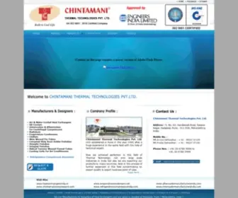 Chintamanithermal.com(Air Cooled Heat Exchangers) Screenshot